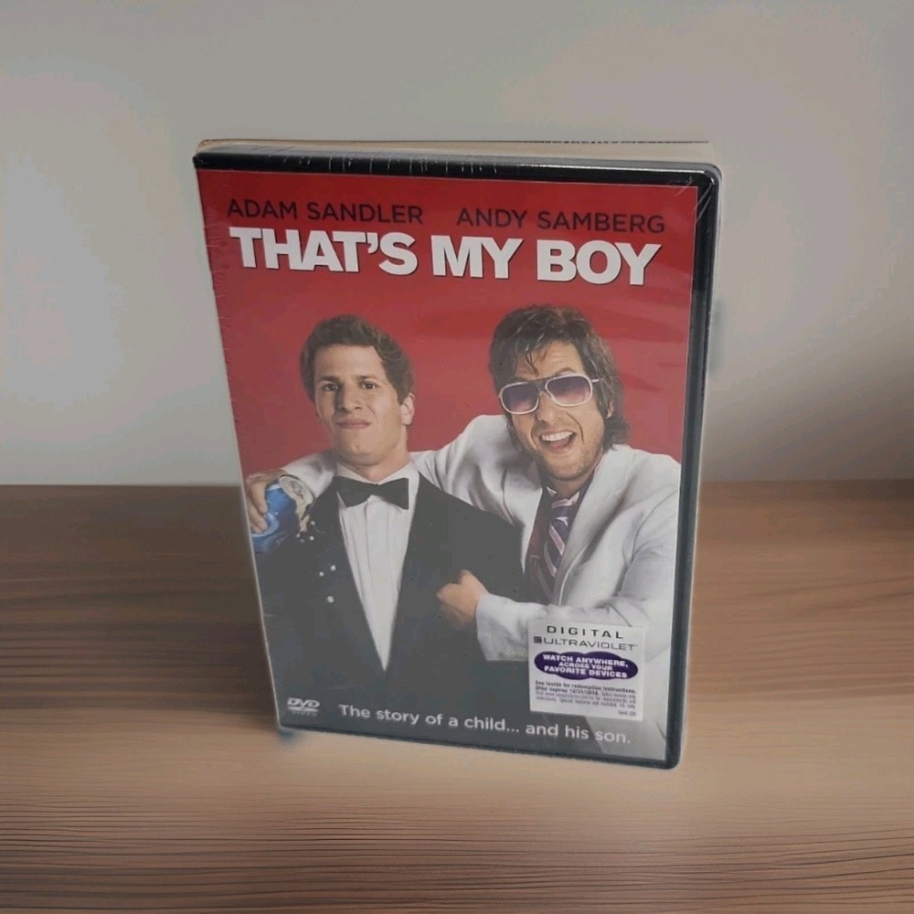 That's My Boy (DVD, 2012, Region 1) New Sealed - Adam Sandler